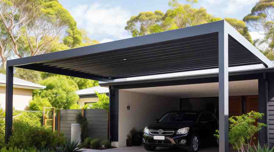 Carport Building Process